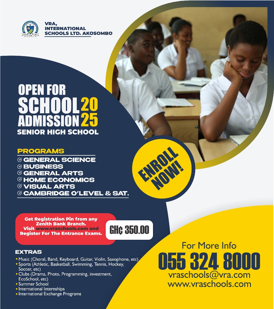 2025-2026 ADMISSION NOW OPEN FOR SENIOR HIGH SCHOOL